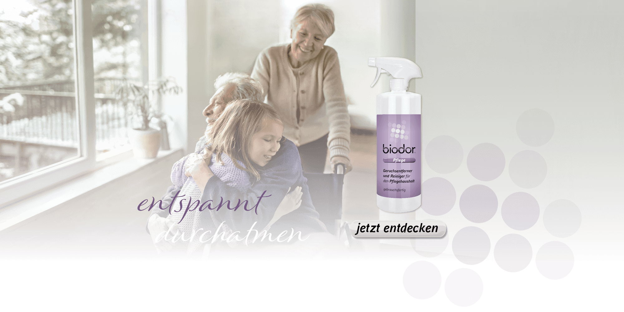 Biodor Pflege Enkel mit Großeltern in Pflegeeinrichtung Desktop