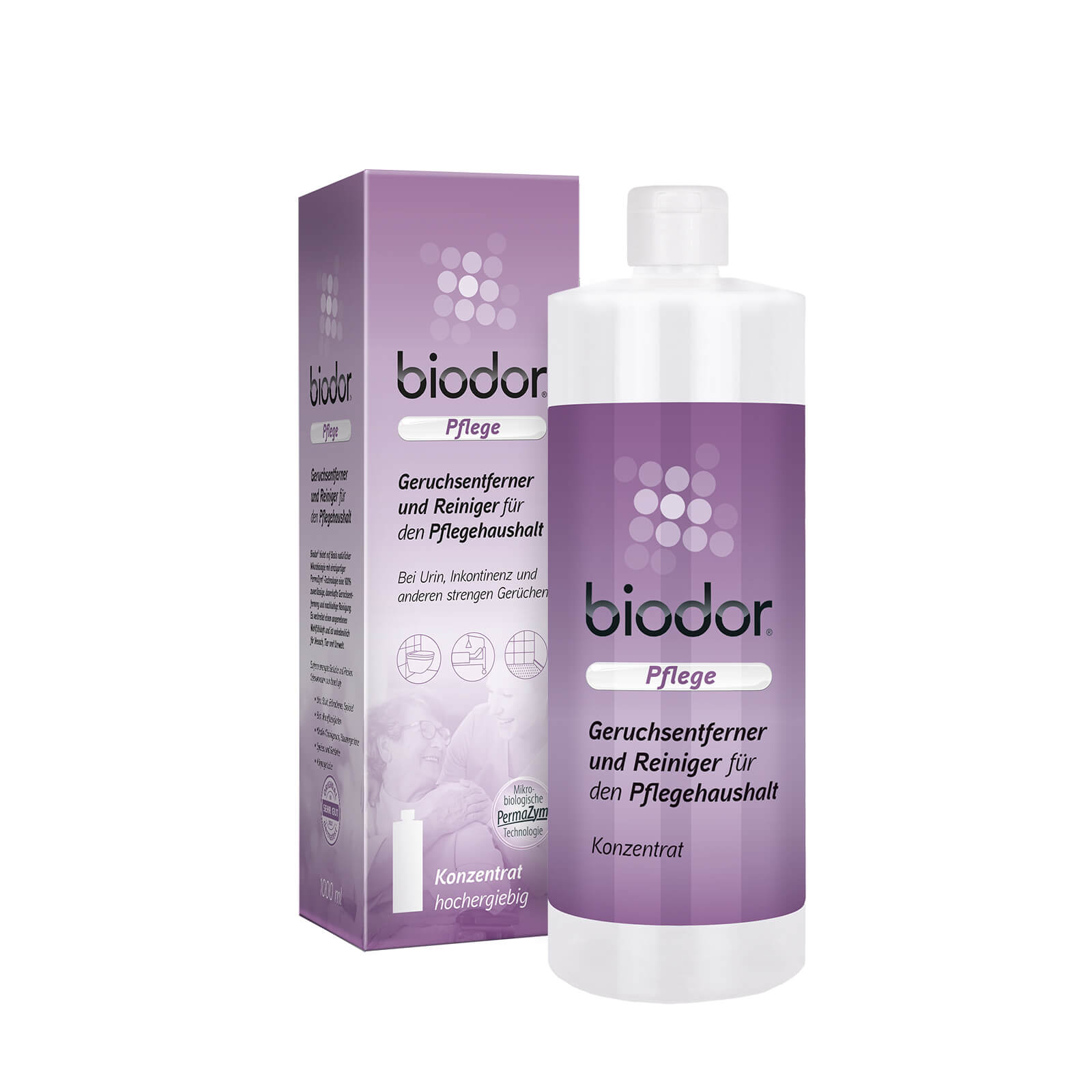 Biodor Pflege Geruchsentferner Reiniger Konzentrat 1 Liter