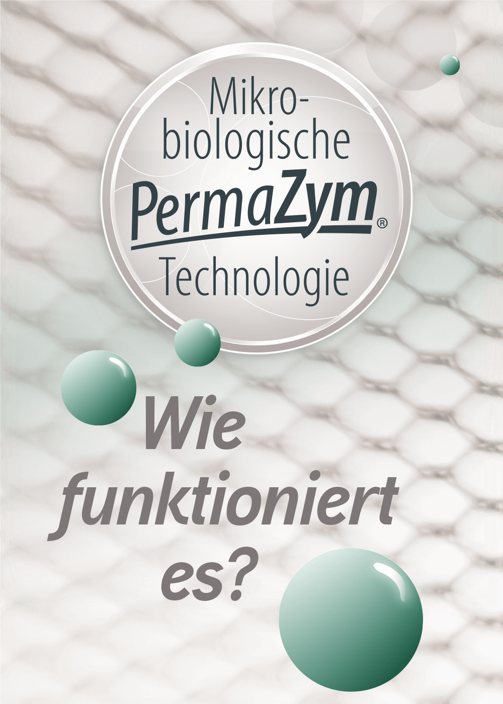 Biodor Mikrobiologische PermaZym Technologie mit Text "Wie funktioniert es?"